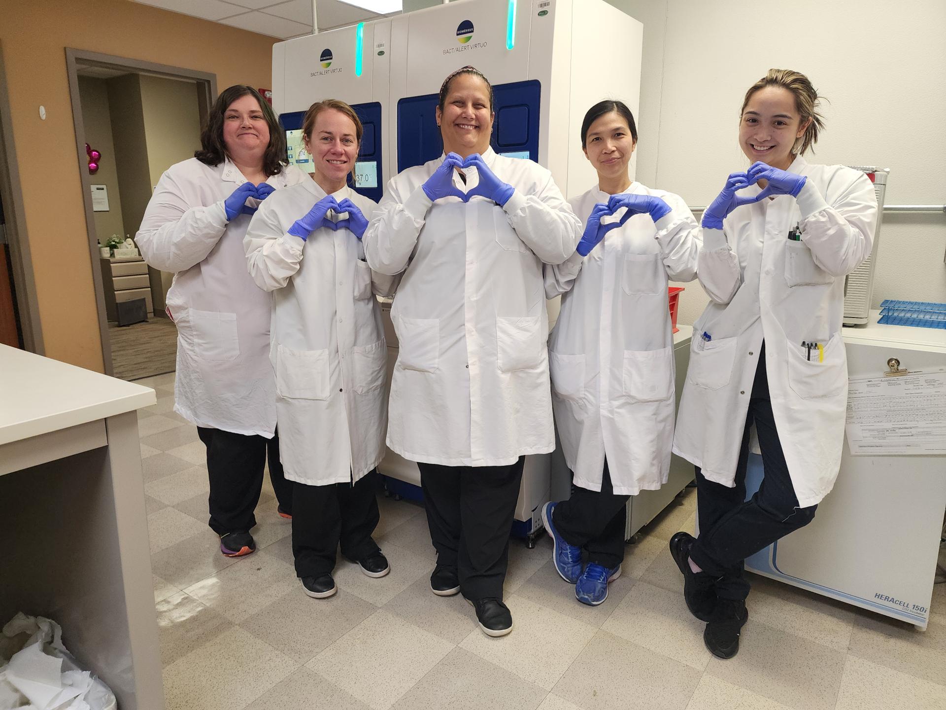 Group of doctors smiling