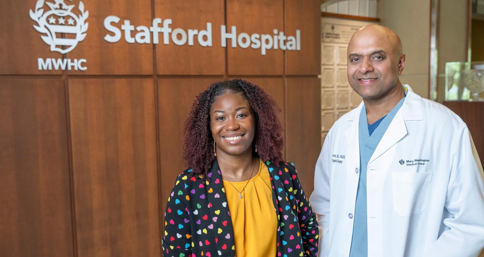 Doctor, nurse, and patient talking